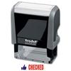 Trodat Office Printy Stamp Self-inking - Checked - 18x46mm - 54295