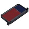 Trodat Replacement Ink Pad 649122 Red/Blue [Pack 2] - 83541