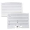 Durable Refill Cards for Visifix Desk File White [Pack 100] - 2419/02