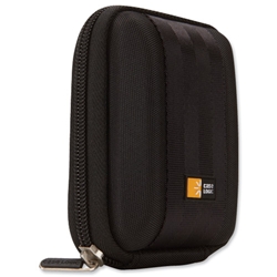 Case Logic Camera Case Zip Closure Black Interior Dimensions W97xD64xH25mm