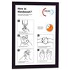 Durable Magaframe A3 Self Adhesive Black [Pack 2] - 487301