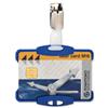 Durable Security Pass Badge Holder Blue Acrylic 54x85mm - 811806