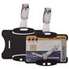 Durable Security Pass Badge Holder Black Acrylic 54x85mm - 811801