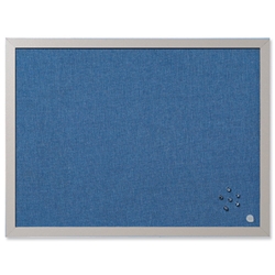 BiSilque Notice Board Framed W600xH450 Bluebell Ref FB04130608