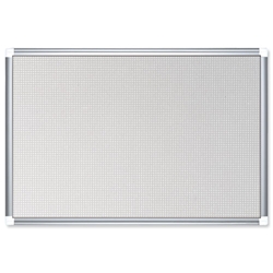 BiSilque Combination Notice and Magnetic Board W600xH450mm Grey Ref CA020830