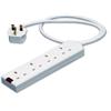 Eurosonic Extension Lead 4-Way 2m Ref ES053M2