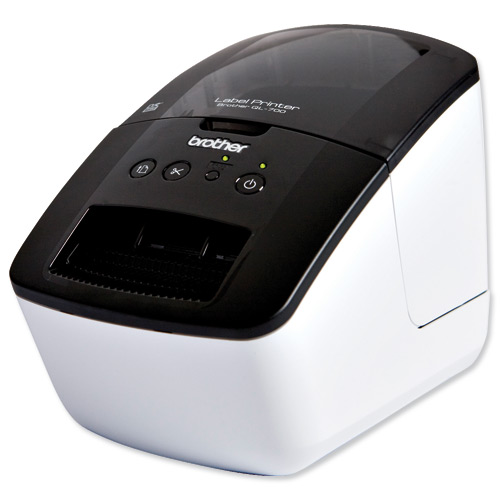 ETICHETTATRICE PROFESSIONALE BROTHER QL-700 P-TOUCH LABEL PRINTER PLUG ...