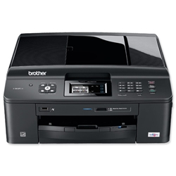 Brother Network Inkjet Multi-Function A4 Printer Print Copy Fax and Scan Ref MFC-J625DW