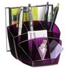 CEP Carat Desk Set Desk Tidy W143xD151xH93mm Amethyst Ref 580C