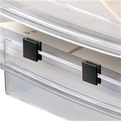 CEP AcryLight Letter Tray Risers Ref 410 [Pack 4]