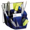 CEP Carat Desk Set Desk Tidy W143xD151xH93mm Sapphire Ref 580C