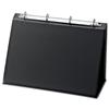 Easel Presenter Collapsible Flip Over 4 Ring 20mm Landscape A4 Black