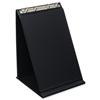 Bantex Easel Presenter Collapsible Flip-over 4-Ring 20mm Portrait A4 Black Ref 100201953