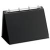Easel Presenter Collapsible Flip Over 4 Ring 20mm Landscape A3 Black