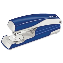 Leitz 5502 Half Strip Stapler Throat 60mm Blue