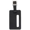 Alassio Luggage Tag 115x70mm Leather-look Black Ref 43115 - 43115