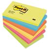 Post-it Note - Warm Neon Rainbow - 76x127mm - 6 pads - 655-TF