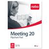 Nobo Meeting Flipchart Pad Perforated 20 Sheets A1 Plain Ref 34633698