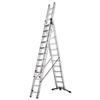 Combi Ladder 3 Section Capacity 150kg Rungs 3x12 for H9.25m 30.5kg