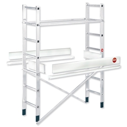 Hailo ProfiStep Multi Scaffold Add-on Level Base Element Platform for H5m 28kg Ref 9477-001