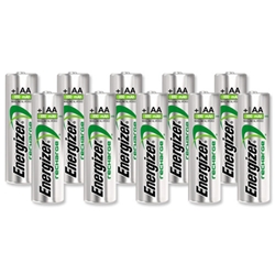 Energizer Battery Rechargeable NiMH Capacity 2000mAh HR6 1.2V AA Ref 634354 [Pack 10]