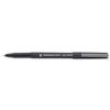 5 Star Rollerball Pen Fine 0.3mm Line Black [Pack 12] - 330194