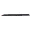 5 Star Rollerball Pen Fine 0.3mm Line Red [Pack 12] - 330216