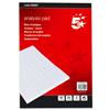 5 Star Analysis Pad Ruled 70gsm 8 Cash Column 80 Leaf A4 - 100080289