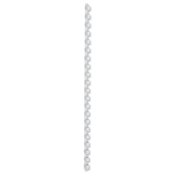 5 Star Binding Combs Plastic 21 Ring 55 Sheets A4 8mm White [Pack 100]