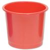 5 Star Waste Bin Polypropylene 14 Litres D304xH254mm Red - 330887