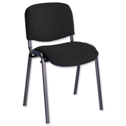 Trexus Stacking Chair W480xD450xH460mm Charcoal