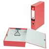5 Star Office Box File Lock Spring Finger Pull 75mm Foolscap Red Qty 5
