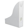 Durable Vivid Magazine Rack Plastic with Thumb Hole White Ref 1701711010