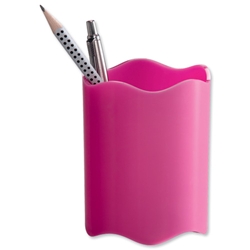 Durable Vivid Pen Pot Plastic Dark Pink Ref 1701235034