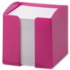 Durable Vivid Noteholder Plastic for Notes 90x90mm Dark Pink Ref 1701682034