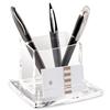 CEP AcryLight Pencil Cup Clear W115xD105xH83mm Ref 440