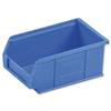 Container Bin Heavy Duty Polypropylene W165xD100xH75mm Blue [Pack 20]
