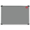 Nobo Euro Plus Tuffboard Noticeboard with Fixings Grey - 31133494