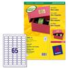 Avery Mini Labels Laser 65 per Sheet 38.1x21.2mm Gold Ref L7680-25 [1625 Labels]