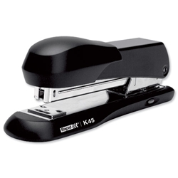 Rapid Classic K45 Three Quarter Strip Stapler 70mm stapling depth Black Ref 23888200