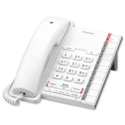 BT Converse 2200 Telephone Wall-mountable 10 Number Memory White Ref 040207