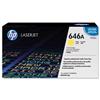 HP No. 646A Laser Toner Cartridge Page Life 12500pp Yellow - CF032A