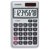 Casio Calculator Handheld Battery Solar-power 8 Digit 4 Key Memory Wallet 70x117x8mm Ref SL300SV