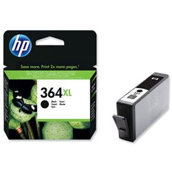 Hewlett Packard (HP) No. 364XL Inkjet Cartridge Page Yield 550pp Black Ref CN684EE