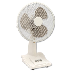 5 Star Desk Fan Oscillating Tilt and Lock 48.5Db 2-Speed H430mm Dia.229mm