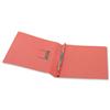 5 Star Transfer Spring File 285gsm 38mm Foolscap Red [Pack 50]