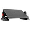 Office Footrest ABS Plastic Easy Tilt H115-145mm Platform 415x305mm