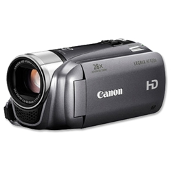 Canon Legria HFR206 Digital Camcorder SD SDHC Cards 20x Optical Zoom 3.2MP Ref 4906B010AA