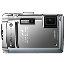 Olympus TG810 Digital Camera LCD 3.0in 5x Optical Zoom 14MP Silver Ref TG810