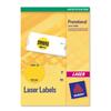 Avery Promotional Labels Laser Circular 12 per Sheet Dia.63.5mm Fluorescent Yellow Ref L7670-25 [Pack 30]
